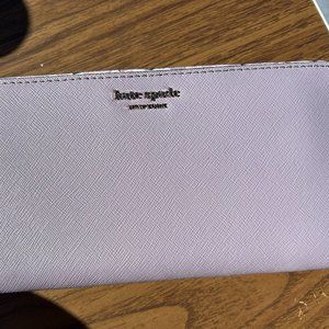 KATE SPADE PURPLE SPENCER WALLET -NEW